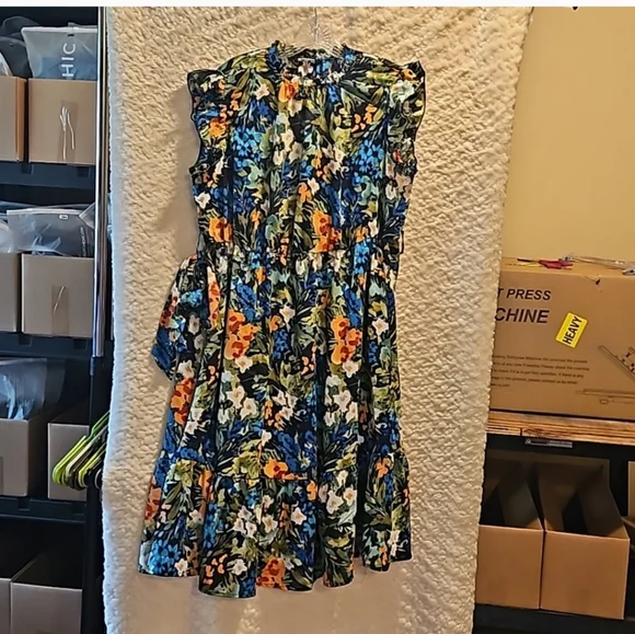 Bloomchic Dress size 12 Floral Tiered Dress - Picture 15 of 15